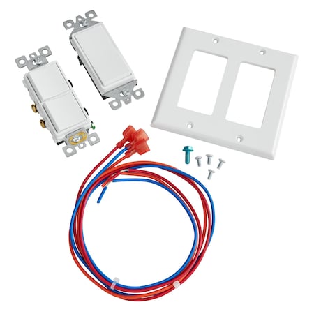 Broan-Nutone ADA Compliant High Voltage Wiring Kit for 2-Speed Broan Range Hoods with Remote Wall Switch HAWSK3